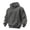 Dark Gray, variant on Delconic Mens Pullover Hoodie Long Sleeve Casual Athletic Sweatshirt with Kangaroo Pocket Drawstring Hood Relaxed Fit Army Green L