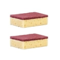 thumbnail image 3 of Esponjas de Limpieza Esponja de Lavavajillas de Lavavajillas de Nylon Emery de Cocina 2 Paquetes, sin Arañazos para Ollas Sartén Cuencos, Fuerte Descontaminación Y Absorbente, 3 of 8