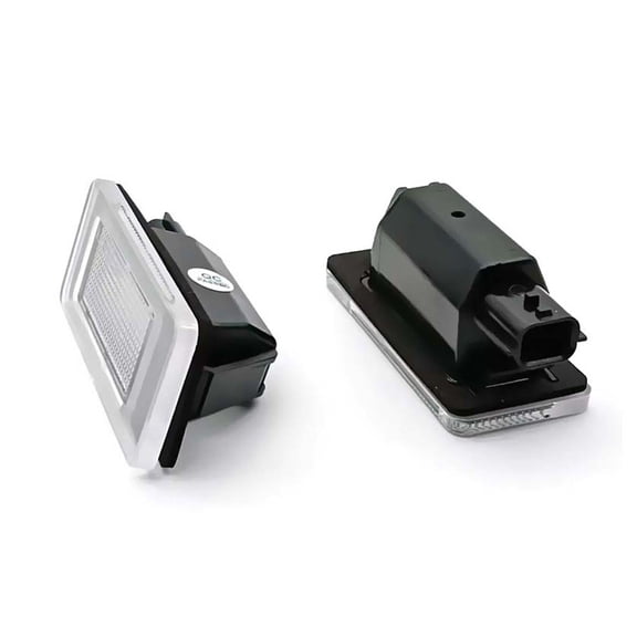 Furulu 2pcs 265108990E LED License Number Plate Light For Nissan