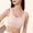 Pink, variant on Thin Cup Lightweight Breathable Adjustable Underwear Large Chest Gathered Bra Comfortable Steel Ring Top Support Plus Size Bra