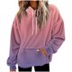 thumbnail image 2 of HongQid Fuzzy Hoodies for Women Pullover Sport Hoodie Cozy Oversized Pockets Hooded Sweatshirt Athletic Fleece Hoodies, 2 of 5
