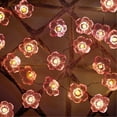 thumbnail image 5 of Morttic Cherry Blossom String Light, 20 LEDs 7FT Flower String Lights Christmas Decorative Lights Battery Powered Novelty Light for Party, Patio, Garden, Home Decor, 5 of 8