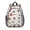 Basketball and Whistle, variant on Basketball and Hotdog Blue Pattern Backpack for School, Cute School Bag with Adjustable Shoulder Straps and Padded Back, 15"x11.42"x5.5"