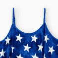thumbnail image 4 of PatPat Ensembles Assortis pour la Famille pour la Fête de l'Indépendance T-shirt à Imprimé Drapeau Américain et Robe Midi à Bretelles Ajustables avec Poches, 4 of 7