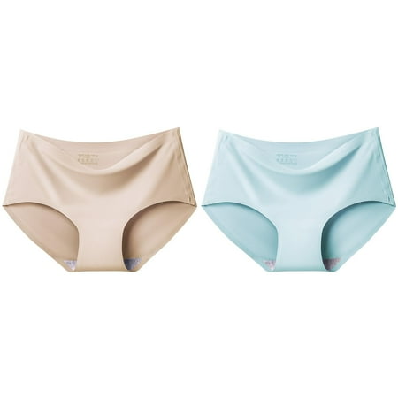 2-Pack Custom Letter Logo Low Waist Striped Tangas No Show Bikini Custom Thongs Women Underwear Panties Thong Underwear for Women plus Size Underwear Women Women plus Size Bras for Women High