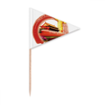 thumbnail image 1 of Huabiao Tiananmen Round Patriotism Toothpick Triangle Cupcake Toppers Flag, 1 of 3