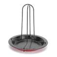 thumbnail image 2 of Support de Rôtissoire en Acier au Carbone avec Poêle pour Camping Grill Four Outils BBQ, 2 of 10