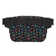 thumbnail image 3 of Fotbe Multicolored Butterflies Cangurera Cuadrada con Estampado de Doble Capa, Bolsa de Cintura Ajustable Mini para Hombres y Mujeres, 3 of 9