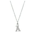 thumbnail image 1 of Women's Crown 26 Letters Pendant Necklace, Alloy/Rhinestone, Adjustable Chain, Minimalist, For Daily/Casual/Gifts, 1 of 5