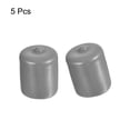 thumbnail image 2 of 5pcs Rubber End Caps Protective Caps 24mm ID Bolt Cap Light Gray, 2 of 5