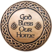 BLESS OUR HOME STEPPING STONE / DECORATIVE WALL PLAQUE
