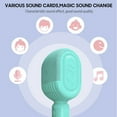 thumbnail image 2 of Microphone de Karaoké BT Sans Fil Haut-Parleur Hi-Fi 1800 mAh Rechargeable Portable à Main Micro BT Machine Haut-Parleur, 2 of 8