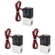 thumbnail image 1 of 3X VáLvula Solenoide DC12V VáLvulas NeumáTicas De AccióN Directa, Normalmente Cerradas, 1/4 Pulgada., 2 VíAs Para Agua, Aire, Gas, 1 of 5