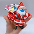 thumbnail image 4 of Con Cordón Colgante De Papá Noel Colgante Creativo Decoración De Poliresina Regalo Para Familiares O Amigos Advancent HA040428-02, 4 of 6