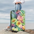 thumbnail image 6 of Picia Watercolor Blooming Cactus Luggage Protector Cover Thicken Suitcase Protector Cover Fit 18-32 Inch Luggage-X-Large, 6 of 9