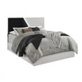thumbnail image 2 of Camilla Queen 5-N Bedroom Set made with Engineered Wood in White & Black, 2 of 11