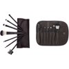 Bliss & Grace Travel Black Make-Up Brush Set, 8 pc