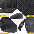 thumbnail image 4 of Men's Mesh Flat Cap Breathable Summer Newsboy Hat Beret Ivy Cap Irish Cabbie Gatsby Driving Hunting Hats, 4 of 7