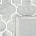 thumbnail image 5 of Safavieh Dip Dye Calanthe Geometric Wool Runner Rug, Gray/Ivory, 2'3" x 6', 5 of 9