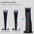 thumbnail image 3 of Faceplate with Cooling Vents for PS5 Disc Edition Face Plate Console Cover Replacement Side Plate Shell Dustproof Accessories for PlayStation 5, 3 of 6