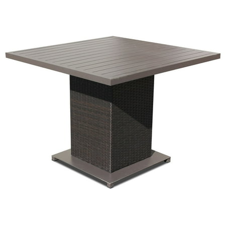 Tk Clics Napa Wicker Square Patio Dining Table Tk Clics Napa Wicker Square Patio Dining Table