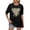 0630S*Black2, variant on Samlisa Womens Short Sleeve Graphic Tees Summer Loose Take Me Back to the 90's Letter Printed Tops Trendy Crew Neck Going out T Shirts 0630S*Black3 XL