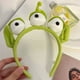 thumbnail image 2 of Diadema extraterrestre de tres ojos, diadema elástica de felpa con forma de globo ocular, diadema extraterrestre monstruo, accesorios para fiesta, lavado de cara, ducha, belleza, 2 of 4