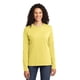 thumbnail image 1 of Camiseta de manga larga para mujer Puerto & Compañía Core Cotton XS Amarillo, 1 of 1