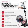 thumbnail image 3 of IE Sports Portable Height Adjustable Basketball Hoop w/50" Backboard & Base, 3 of 12