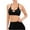 Black, variant on Women's Padded Camisoles Everyday Bra Sports Bra Yoga Running Activewear Spaghetti Strap Keyhole Neck Wirefree Underwear Comfort Bra Push Up Breathable Blue L