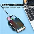 thumbnail image 3 of Magnetic Wireless Charger,15W Wireless Charging Pad Compatible for iPhone 17 17e 16 16e 15 14 13 12 11 Pro Max,Samsung Galaxy S25 S24 S23 and Android Smart Phones Fast Charging Pad,No Adapter, 3 of 10