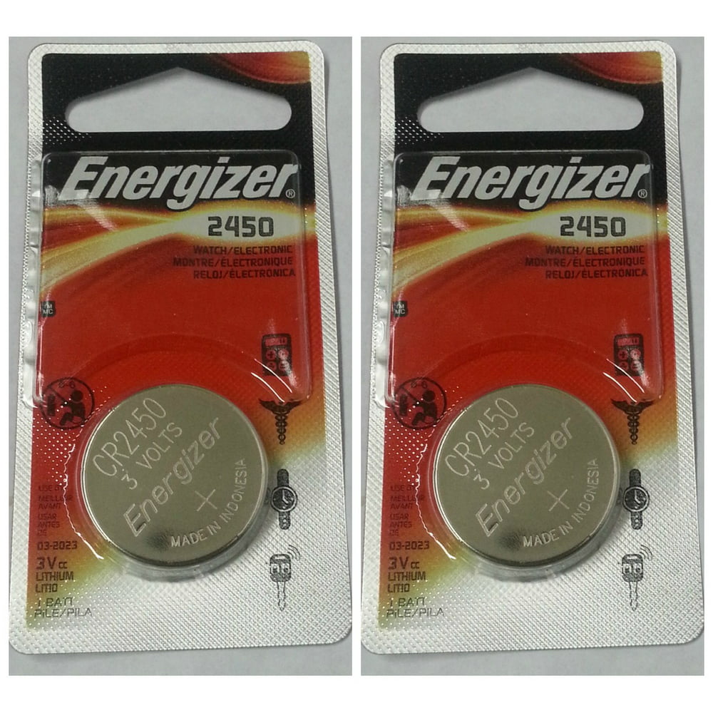 Energizer CR2450 3V Lithium Coin Battery - 2 Pack + 30% Off! - Walmart .
