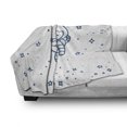 thumbnail image 3 of Cat Soft Flannel Fleece Throw Blanket, Cartoon Astronaut Pioneer Cat Flying in Outer Space Doodle Style Constellation, Cozy Plush for Indoor and Outdoor Use, 60" x 80", Dark Blue, by Ambesonne, 3 of 6