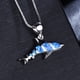 thumbnail image 4 of Collar de moda con colgante en forma de pez Collares europeos para mujer Colgantes, 4 of 7