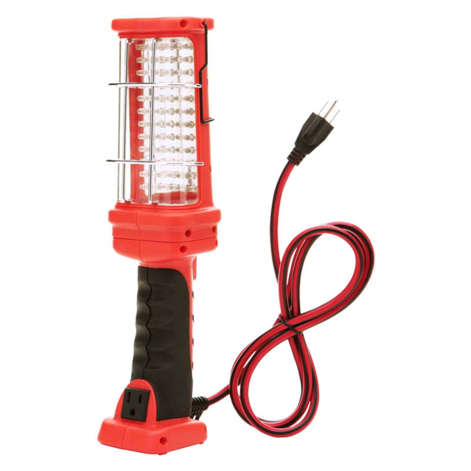 L1923 Super Bright 72LED Handheld Work Light With Grounded Outlet 16/3
