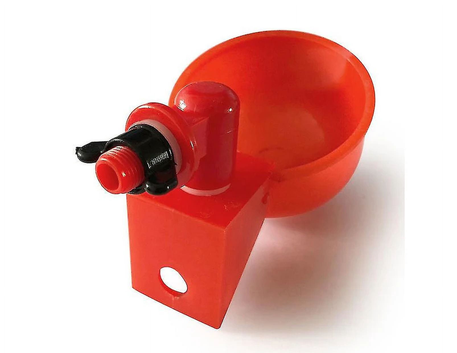 6 Bebederos Automáticos De Taza Para Aves – Pollos, Patos, Codornices – Sistema De Agua Automático