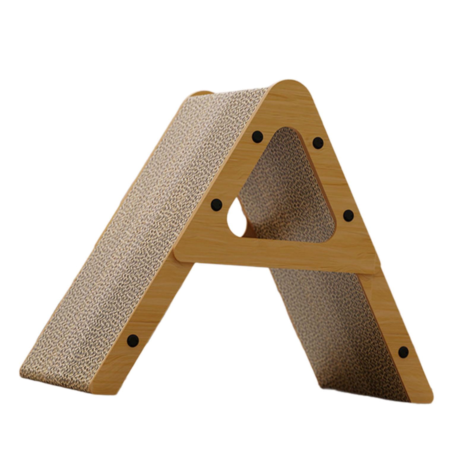 Gazechimp Cat Scratcher Corrugated Cardboard Cat Scratching Unique Protecting Furniture Cat Scratch Pad for Indoor Cats Playing Resting A type