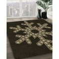 thumbnail image 3 of Ahgly Company Machine Washable Indoor Rectangle Transitional Night Black Area Rugs, 2' x 5', 3 of 7