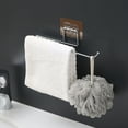 thumbnail image 2 of Bathroom Stainless Steel Towel Rack Perforated Wall-mounted Towel Rack Multifunctional Rag Tissue Storage Rack Kitchen Tissue Rack Paper Towel Holder Countertop, 2 of 5