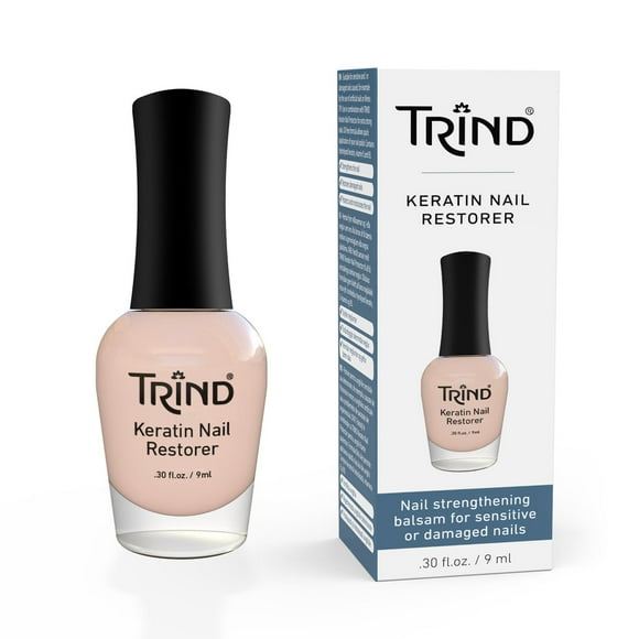 Trind Keratin Nail Restorer - Formaldehyde Free Nail Strengthener for Natural Nails