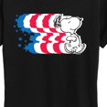 thumbnail image 3 of Peanuts - Snoopy Americana Short Sleeve Graphic T-Shirt, 3 of 6