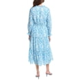 thumbnail image 2 of Sail to Sable womens  Smocked Waist Midi Dress, s, White, 2 of 3
