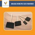 thumbnail image 4 of Vermeer Foam Paint Brushes - 48-Count - 2" Disposable Poly Foam Brushes for All Paints, 4 of 7