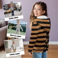 thumbnail image 6 of Uorisanigo Full Zipper Hoodie for Boys and Girls - Kids Long Sleeve Gingerbread Man Print Hooded Sweatshirt Jacket - Soft & Lightweight Outwear Coat Jackets Clothing, 6 of 8