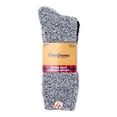 thumbnail image 2 of Dearfoams Men's Cozy Crew Socks, 2-Pack, 2 of 2