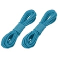 thumbnail image 1 of Uxcell 2 Pcs Cuerda de cuero de gamuza sintética, cuerda plana delgada de 2.6 mm x 5.5 yardas para hacer joyas, collares, pulseras, manualidades hechas a mano, azul, 1 of 7