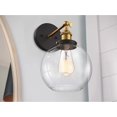 thumbnail image 2 of Luz de pared de vidrio Ormromra CZJJ-HY134 Bola transparente 25 cm, 2 of 6