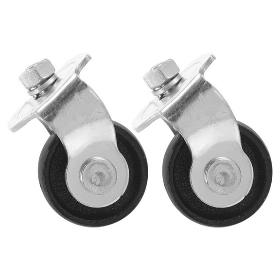 OUNONA 2pcs Front Wheel Car Jack Accessories Floor Jack Trolley Replacement for Trailer and Vehicle Maintenance