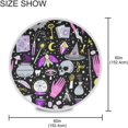 thumbnail image 4 of GZHJMY Witch Magic Polyester Fiber Round Lace Tablecloth, Delicate Table Decoration Items, Protect Your Table (60 Inches/Diameter)., 4 of 7