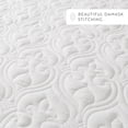 thumbnail image 6 of Lightweight Wrinkle Resistant Quilt Sets in White Damask for Full/Queen Size Bedding by Comfort Canopy, 6 of 10
